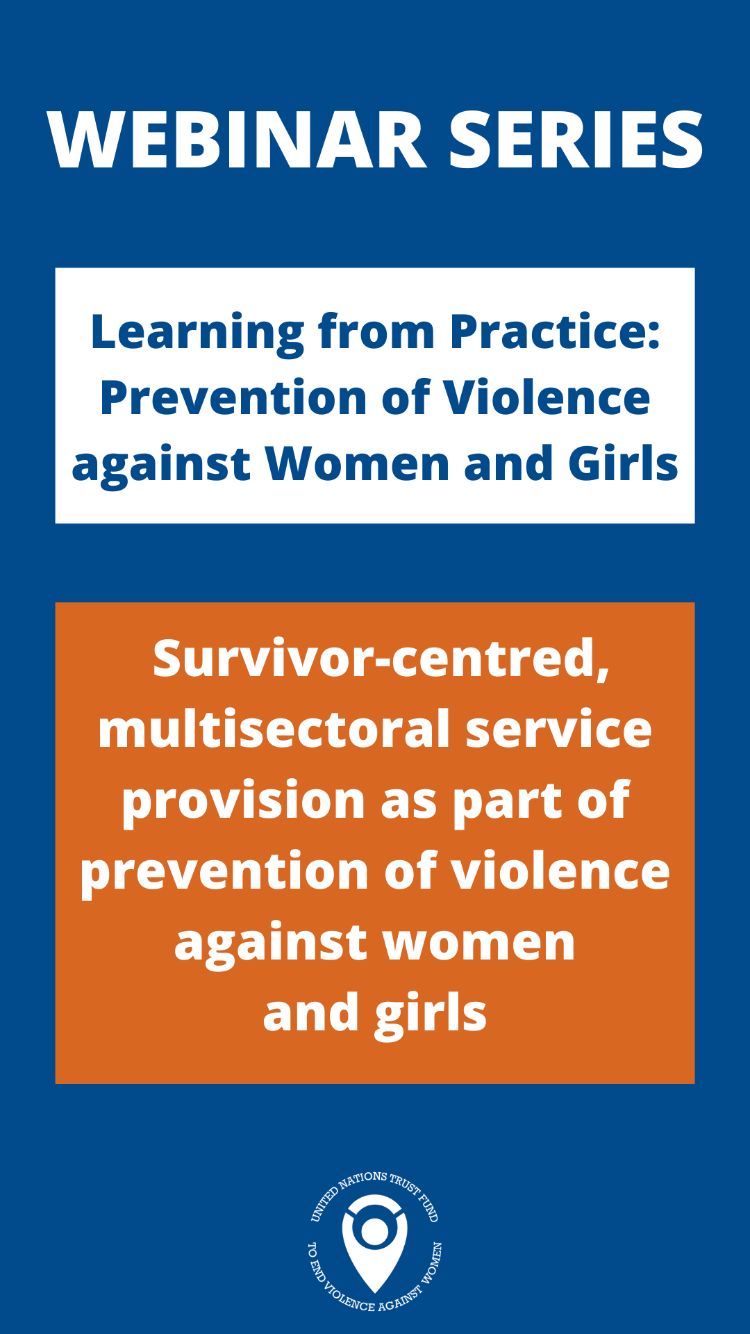 learning from practice: survivor centred and multi sectoral services
