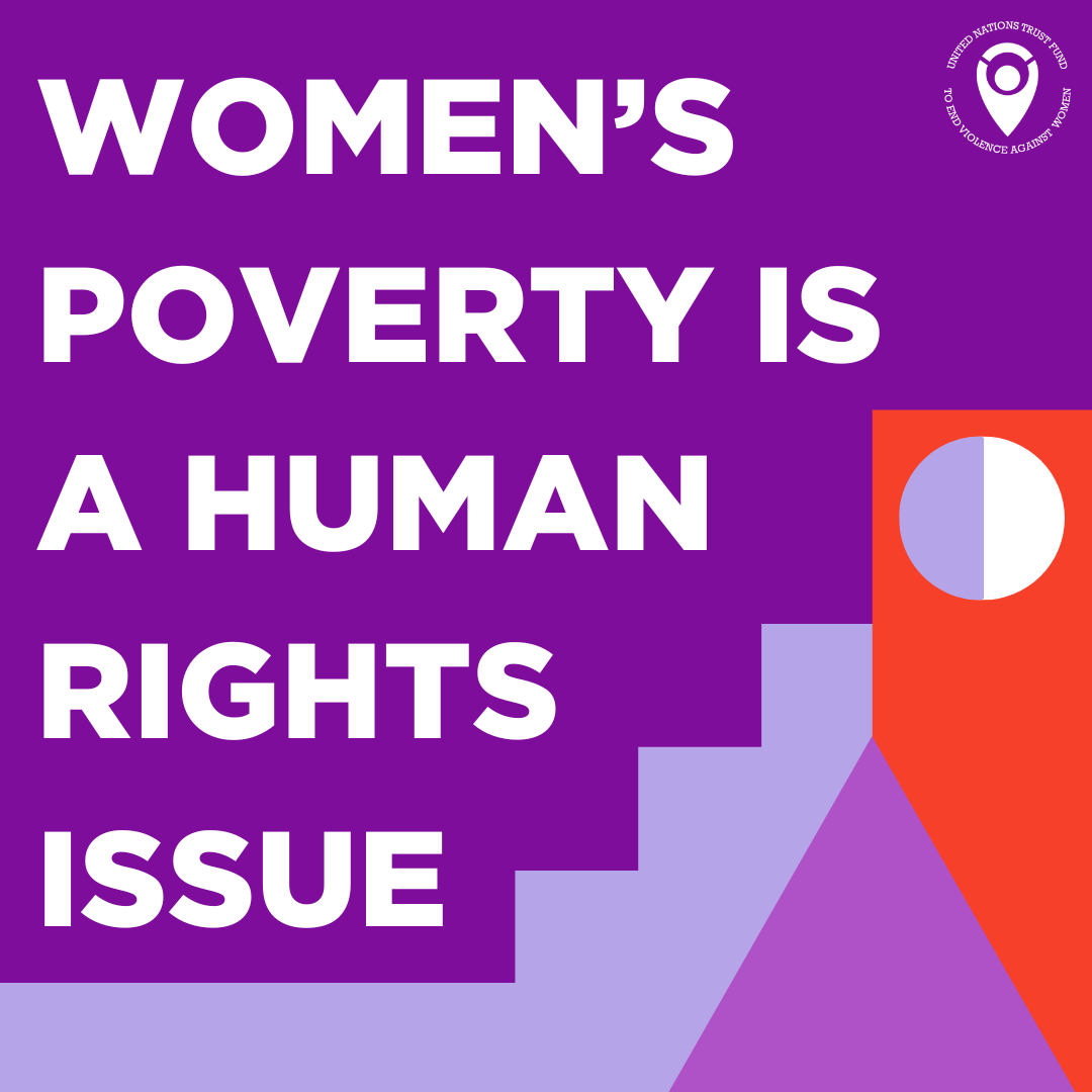 Women's poverty is a human rights issue