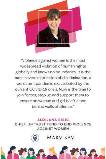 UN Trust Fund partners with Mary Kay to support survivors of violence during COVID-19