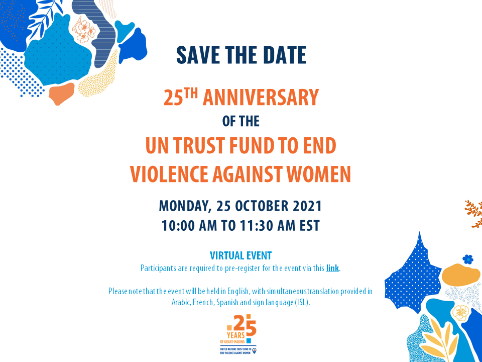 Save the Date UNTF@25