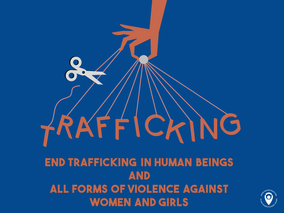 End trafficking in human beings and all forms of VAWG