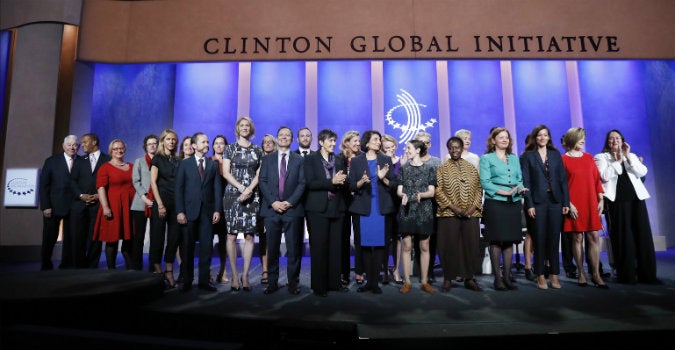 Photo: Clinton Global Initiative