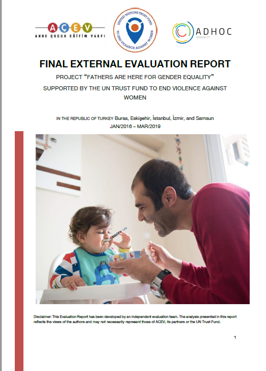 Final Evaluation: Fathers are Here for Gender Equality (Turkey)