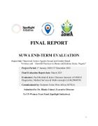 Final Evaluation: Improved Action Against Sexual and Gender-Based Violence and Harmful Practices in Benue and Kaduna States (Nigeria)  