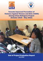 Final Evaluation: Towards Improved Prevention of Violence Against Women and Girls (VAWG) Among Urban Refugees Project (Kenya) 