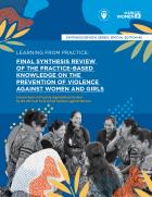 Learning from Practice: Final Synthesis Review of the Practice-Based Knowledge on the Prevention of Violence against Women and Girls 