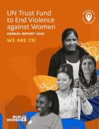 Cover of the UN Trust Fund Annual Report 2020