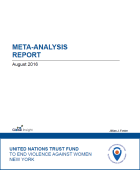 UN Trust Fund Meta-analysis