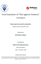 Final Evaluation: “Kick against Violence” (Nepal)