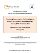 Final Evaluation: Enhancing Responses to Violence Against Women and Girls in Cambodia 