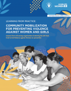 Community mobilization to prevent violence against women and girls